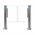 Swing Turnstile Supplier - Slim Pedestal Building Lobby