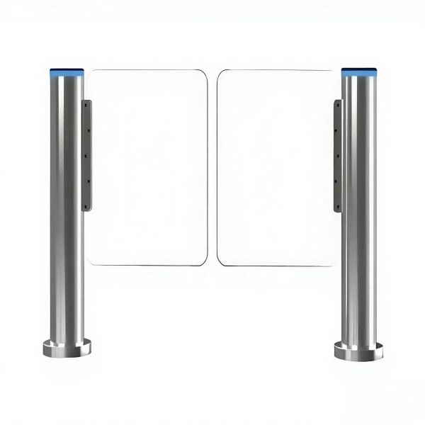 Swing Turnstile Supplier - Slim Pedestal Building Lobby