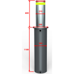 Hydraulic Bollard Factory - 219mm Automatic Retractable