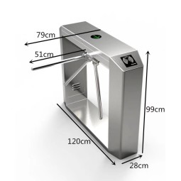 Security Turnstile Factory - Stainless Steel Pedestrian