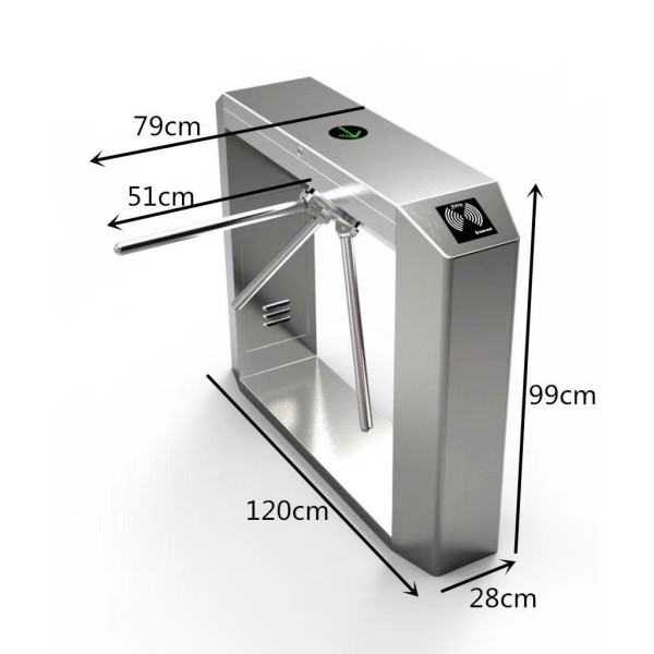 Security Turnstile Factory - Stainless Steel Pedestrian