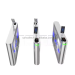 Flap Turnstile Manufacturer - Facial Recognition Single Movement