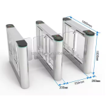 Flap Turnstile Manufacturer - Facial Recognition Single Movement