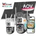 Solar Security Camera Factory - 4K Dual Lens Auto Zoom