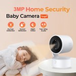 Baby Security Camera Supplier - Tuya 5MP Color Night Motion