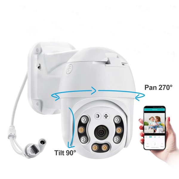 Speed Dome Camera Supplier - Okam 5MP Wifi IP66 PTZ