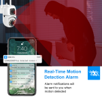 Smart Camera Manufacturer - 3MP Dual Lens Alarm Push