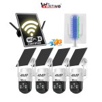 Solar CCTV Camera Factory - 4G Router Real Time Motion