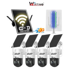 Solar CCTV Camera Factory - 4G Router Real Time Motion