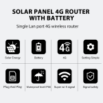 Solar WiFi Router Factory - 10pcs Battery Waterproof Outdoor