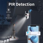 Outdoor Solar Camera Manufacturer - 4K Ubox PIR Humanoid Tracking