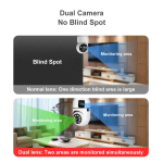 Bulb Security Camera Factory - 2MP Dual Lens E27 PTZ