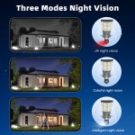 Solar Street Light Camera Factory - 6MP 180W Light 3 Lens