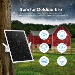 Outdoor Router Supplier - IP66 Waterproof Dual Solar Panel