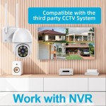 Dome NVR System Supplier - 4MP Two Way Audio PTZ