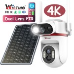 Outdoor Solar Camera Manufacturer - 4K Ubox PIR Humanoid Tracking