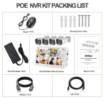 CCTV System Pot Kit Factory - Xmeye 4ch LCD Two Way Audio