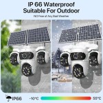 Solar Security Camera Factory - 16MP 4G PIR Built-in Siren