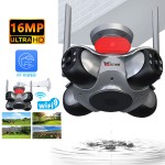 PTZ Camera Factory - 16MP Wide Angle Auto Tracking Human