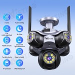 Outdoor CCTV Manufacturer - 25MP Five Lens PTZ IP67