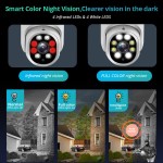 Dome NVR System Supplier - 4MP Two Way Audio PTZ