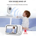 Baby Monitor Manufacturer - 3.5 Inch 3MP Temperature Sensor