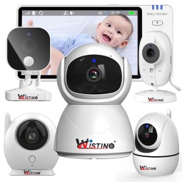 Home Camera Supplier - 5inch Screen Battery Two Way Voice