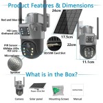 Outdoor Network Camera Manufacturer - Wireless Solar 8000mAh