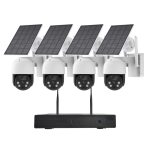 Solar CCTV Kit Supplier - 4MP Battery Two Way Audio PTZ
