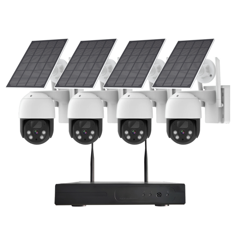 Solar CCTV Kit Supplier - 4MP Battery Two Way Audio PTZ