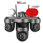 Network Camera Supplier - 15MP Auto Tracking Three Lens