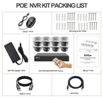 Indoor Security System Supplier - 4k 8MP Motion Audio Night