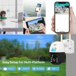 Outdoor Solar Camera Supplier - V380pro Wireless H.265 Auto