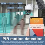 Solar CCTV Camera Supplier - 3MP Waterproof 4G Audio