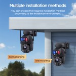 Solar Outdoor Camera Supplier - 6MP Dual Lens 20X Zoom