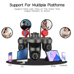 Network Camera Supplier - 15MP Auto Tracking Three Lens