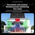 Solar Network Camera Supplier - 16MP Dual Panel 4G Speaker