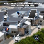 Solar CCTV Camera Factory - 4G Router Real Time Motion