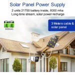Solar Wifi Kit Factory - 4MP Battery 8CH LCD Monitor