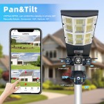 Solar Street Light Camera Factory - 6MP 180W Light 3 Lens