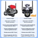 Outdoor CCTV Manufacturer - 25MP Five Lens PTZ IP67