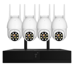 CCTV System Kit Manufacturer - 4CH 2MP Dome PTZ Audio
