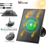 Smart Doorbell Panel Factory - 3W Solar Type C Micro USB