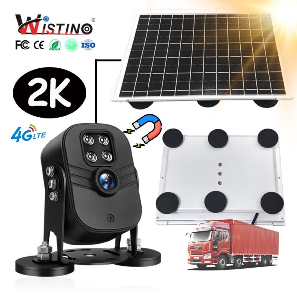 Car Dash Cam Supplier - 2K Magnetic Solar Motion Detection