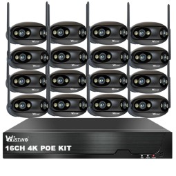 POE Security Kit Manufacturer - 16ch 4K Two Way Audio
