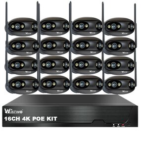 POE Security Kit Manufacturer - 16ch 4K Two Way Audio