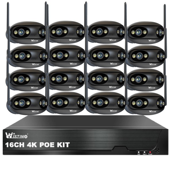 POE Security Kit Manufacturer - 16ch 4K Two Way Audio