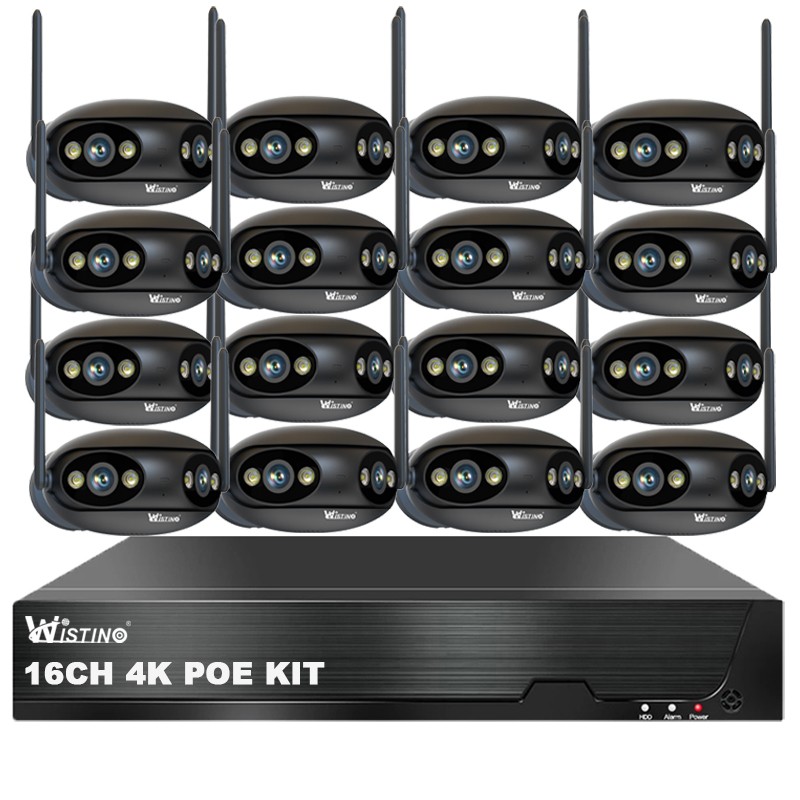 POE Security Kit Manufacturer - 16ch 4K Two Way Audio