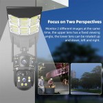 Solar Street Light Camera Manufacturer - 3K 360 26000mAh Dual Screen