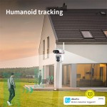 Outdoor Solar Camera Manufacturer - 4K Ubox PIR Humanoid Tracking
